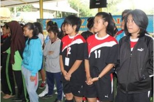 Peserta kejuaraan ARB Futsal Cup