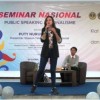 Presenter stasiun televisi swasta nasional, Puty Nurul Fatimah 