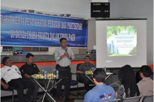 Sosialisasi bahaya narkoba di BRI Kuningan.