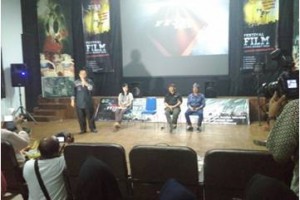 Wakil Gubernur Jabar, Dedy Mizwar saat menghadiri Festival Film Jawa Barat (FFJB) 2016