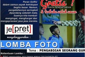 Lomba Fotografi saung jepret