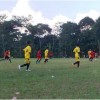 Turnamen sepakbola yang digelar Karang Taruna Kelurahan Cipari.