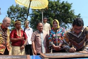 Peresmian kampung literasi