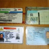Ditemukan SIM dan STNK a/n Ujang Wahyudin