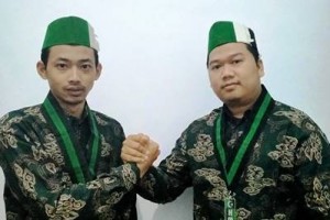 Ketua dan sekretaris umum HMI Kuningan.