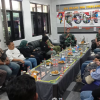 Dandim 0615 Kuningan saat silaturahmi dengan segenap insan pers.
