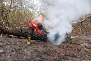 Karhutla Ciremai Padam, Pos Lapangan Resmi Ditutup