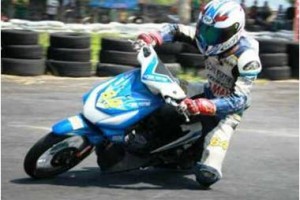 Pembalap Tim SMK Pertiwi Racing Team, M Sani Irawan 
