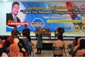 Seminar Cara Jitu Menjadi Pengusaha Sukses di Kampus Universitas Kuningan
