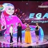 Ega Noviantika saat tampil di D'Academi Indosiar 2.