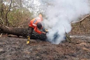 Karhutla Ciremai Padam, Pos Lapangan Resmi Ditutup